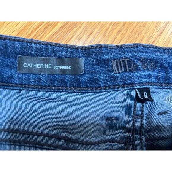 Kut from the‎ Kloth Catherine Boyfriend Jeans size 8 Excellent One flaw Pic 5 - Picture 4 of 5
